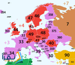 324 مفتاح اي دولة